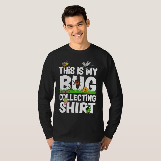 T-shirt Bug  Insect Science This is My Bug Collecting Outf (Devant entier)