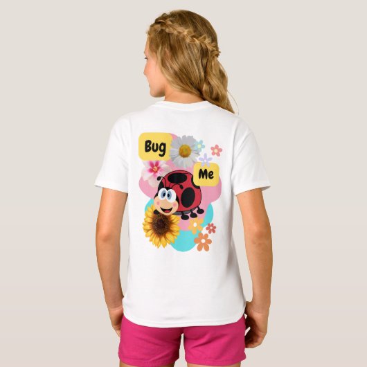 T-shirt Bug Me : Ladybug (Dos entier)