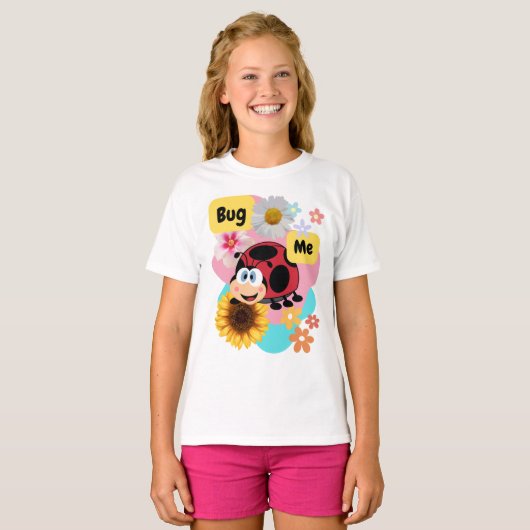 T-shirt Bug Me : Ladybug (Devant entier)