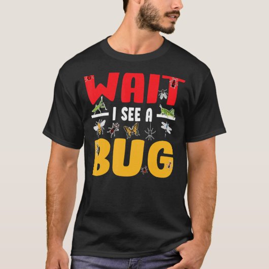 T-shirt Bug Pour Hommes Femmes Insecter Ladybug Science En (Devant)