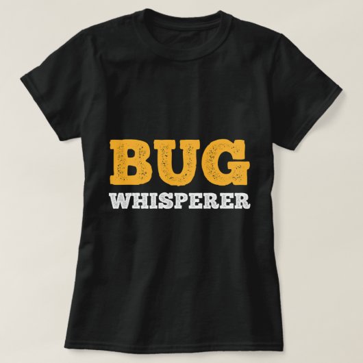 T-shirt BUG Whisperer IT Programmeur Coder Bug Ordinateur (Design devant)