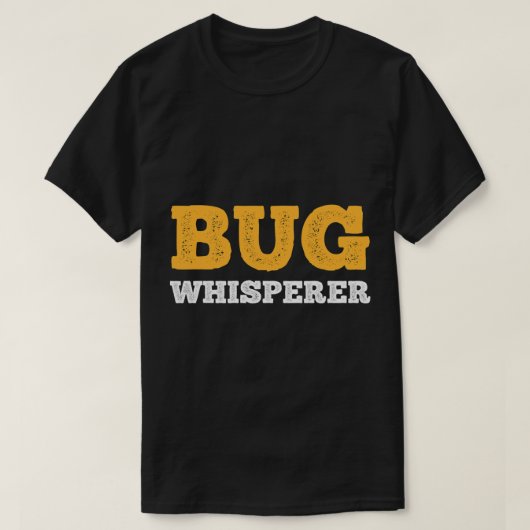 T-shirt BUG Whisperer IT Programmeur Coder Bug Ordinateur (Design devant)