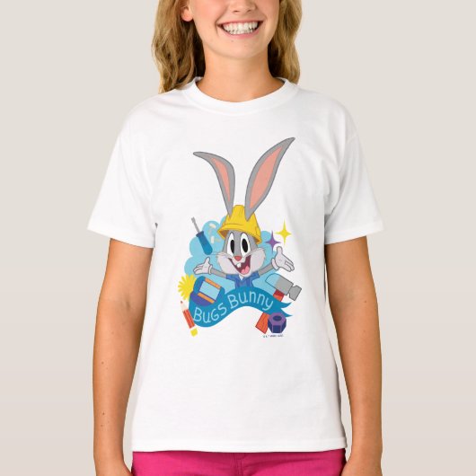 T-shirt BUGS BUNNY BUILDERS™| BUGS BUNNY™ Character Art (Devant)