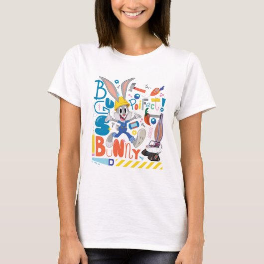 T-shirt BUGS BUNNY BUILDERS™| BUGS BUNNY™ Outils de travai (Devant)