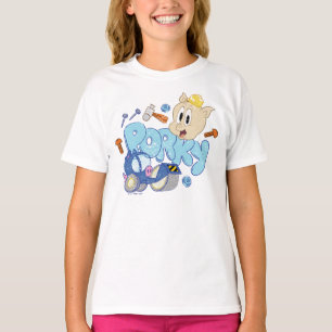T-shirt BUGS BUNNY BUILDERS™ Croquis de Porky
