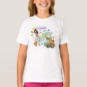 T-shirt BUGS BUNNY BUILDERS™| DAFFY DUCK™ Sketch Art (Devant)