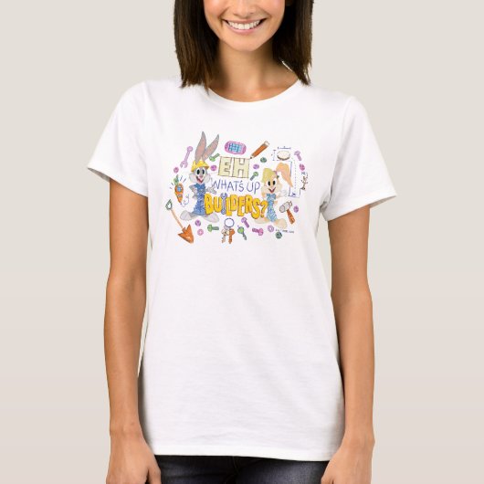 T-shirt BUGS BUNNY BUILDERS™| Eh, quoi de neuf les constru (Devant)