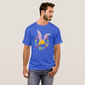 T-shirt BUGS BUNNY BUILDERS™| Logo du cercle Casquette dur (Devant entier)