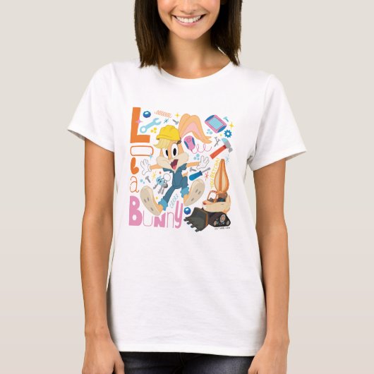 T-shirt BUGS BUNNY BUILDERS™| Lola Bunny Work Tools (Devant)