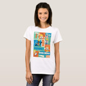 T-shirt BUGS BUNNY BUILDERS™| Motif de grille de caractère (Devant entier)