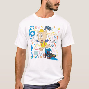 T-shirt BUGS BUNNY BUILDERS™  Porky Pig Outils de Travail