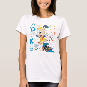 T-shirt BUGS BUNNY BUILDERS™ Porky Pig Work Tools