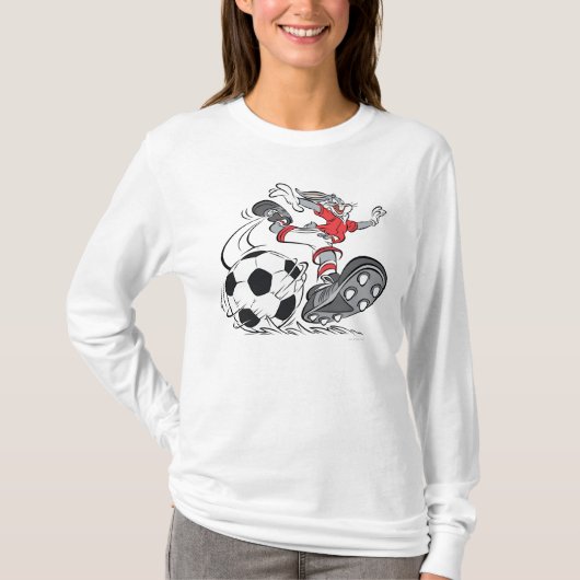 T-shirt BUGS BUNNY™ Jouer au football (Devant)