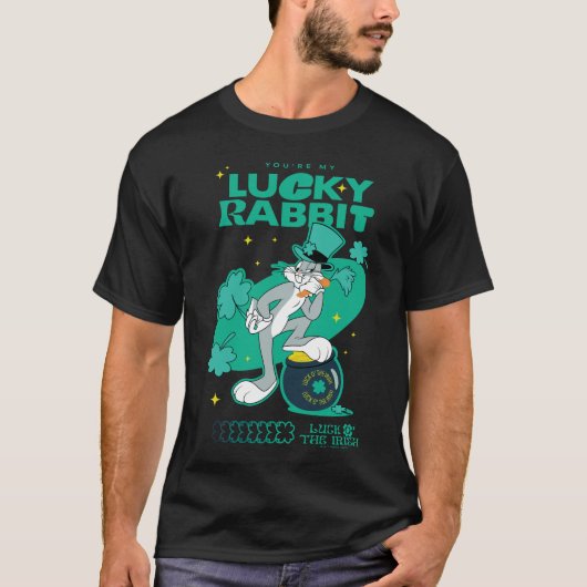 T-shirt BUGS BUNNY™ Lucky Rabbit (Devant)