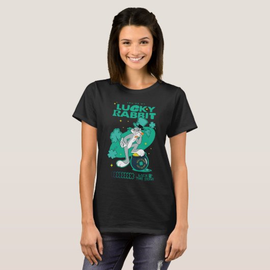 T-shirt BUGS BUNNY™ Lucky Rabbit (Devant entier)