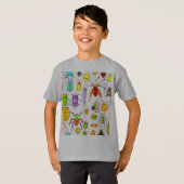 T-shirt Bugs et insectes (Devant entier)