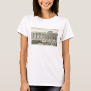T-shirt Building of the Main Entrance of the Louvre, Paris