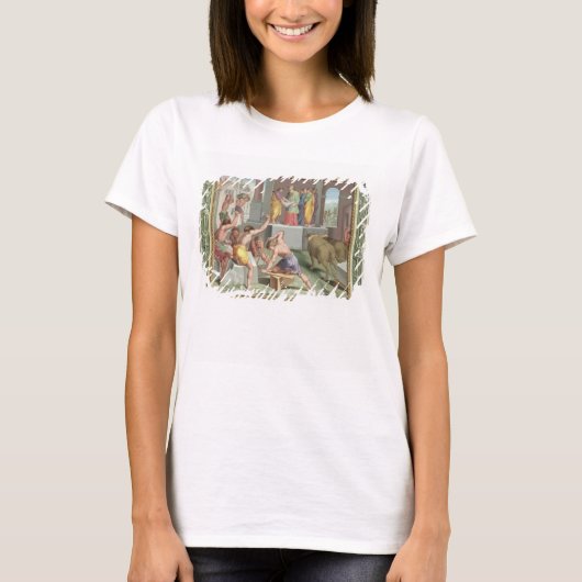T-shirt Building The Temple of Solomon, illustration from (Devant)
