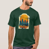 T-shirt Built by Working Hands Labor Day Construction Desi (Devant)
