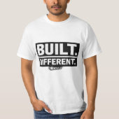 T-Shirt - BUILT DIFFERENT (Devant)