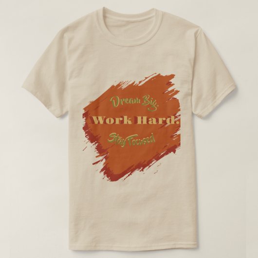 T-shirt Built on Discipline (Design devant)