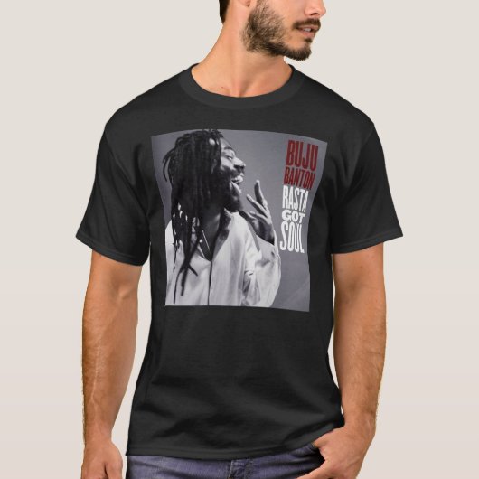 T-shirt Buju Banton Rasta Got Soul (Devant)