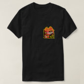 T-shirt "Buldak 3X RAMEN ÉPICÉ AU POULET CHAUD" par Matc (Design devant)