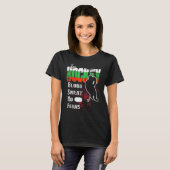 T-shirt Bulgarie Supporter Chute de sang Pas de peur Hocke (Devant entier)