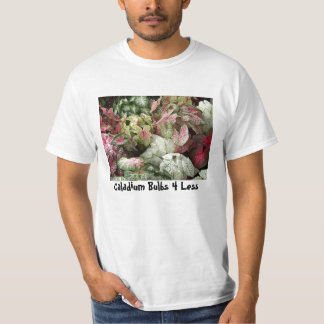 T-shirt BulkAssortPic, ampoules 4 de Caladium moins