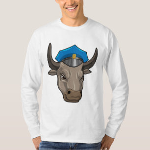 T-shirt Bull agent de police Police