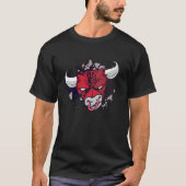 T-shirt bull angry wall (Devant)