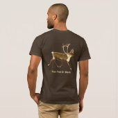 T-shirt Bull Caribou - Sepia (Dos entier)