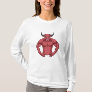 T-shirt Bull comme Bodybuilder extrême