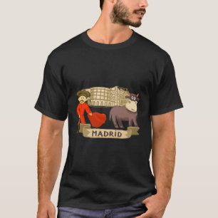 T-shirt Bull de corrida de Madrid