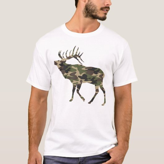 T-shirt Bull Elk Camo (Devant)