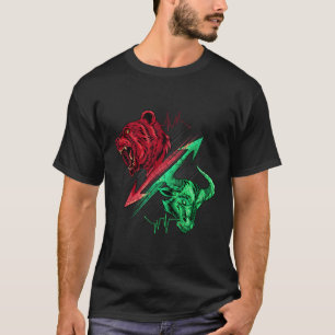 T-shirt Bull Et Ours Stock Marchand Stock Investisseur