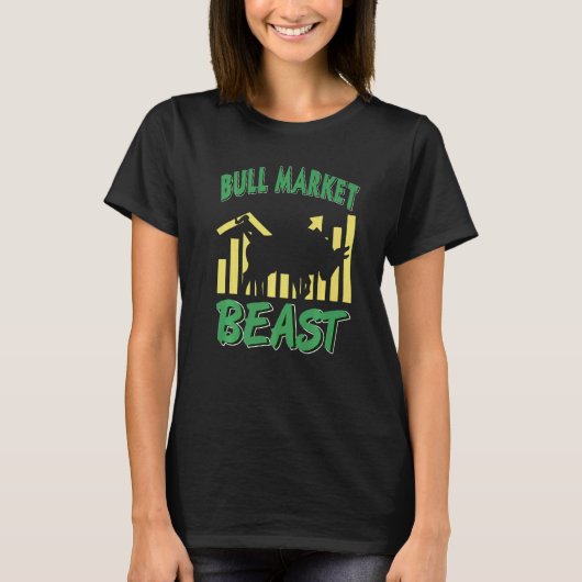 T-shirt Bull Market Cool Investisseur présent (Devant)