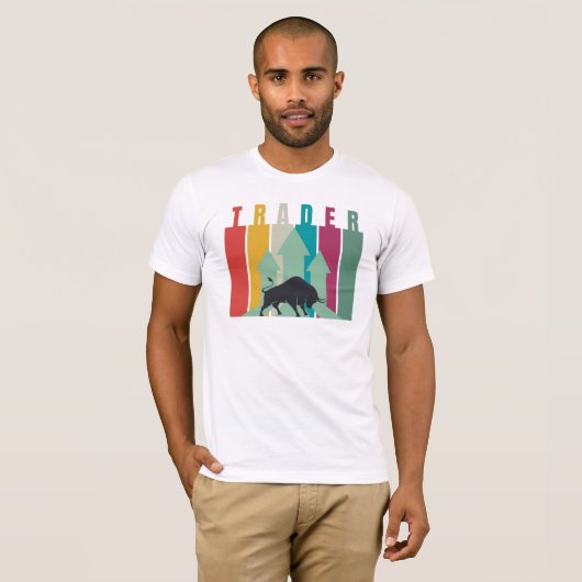T-shirt Bull market Trader | Simple design (Devant entier)
