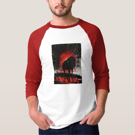 T-shirt Bull Raglan (Devant)