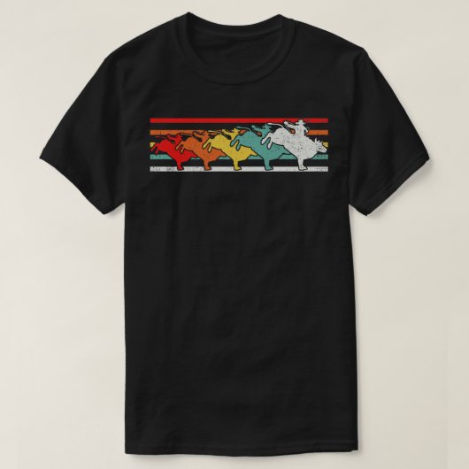 T-shirt Bull Rider Rodeo Bull (Design devant)