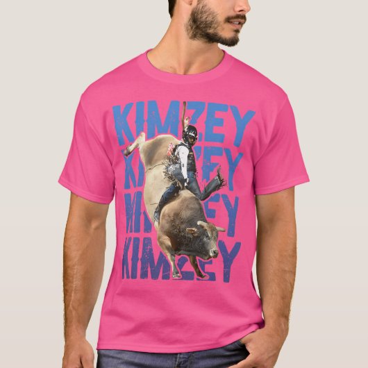 T-shirt Bull Riders Rodeo Sage Cowboy Kimzey Noël (Devant)