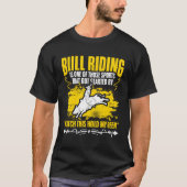 T-shirt Bull Riding Beer Drinker Bull Racing Cow Bull Ride (Devant)