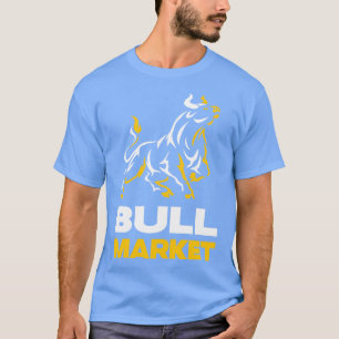 T-shirt Bull Stock Trader Wallstreet Investisseur