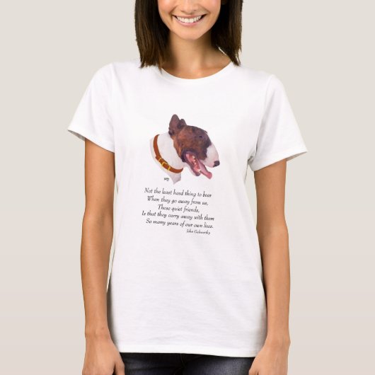 T-shirt Bull Terrier (Devant)