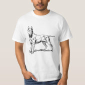 T-shirt Bull Terrier (Devant)