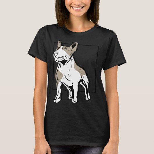 T-shirt Bull Terrier Bullterrier (Devant)