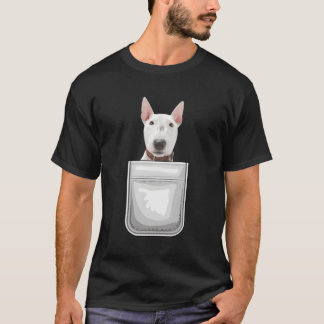 T-shirt Bull Terrier Chien Chien Chien Dans Votre Poche