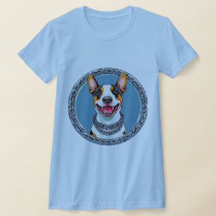 T-shirt 🐶 Bull Terrier Mignon Style Maison Chien Amour