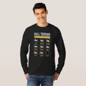 T-shirt Bull Terrier Obedience Formation Chien Guide De Fo (Devant entier)