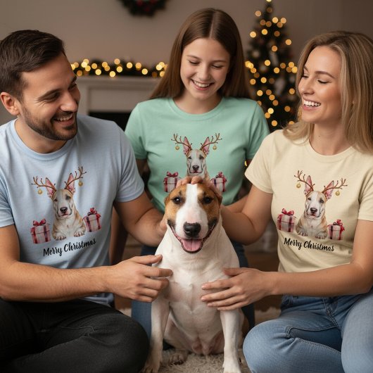 T-shirt Bull Terrier Renne